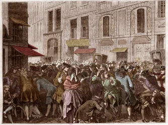 La rue Quincampoix, à l