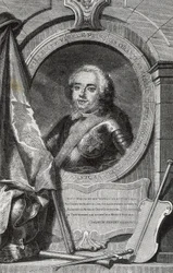 WILLIAM IV (1711-1751). Premier stathouder héréditaire des Pays-Bas. Gravure.