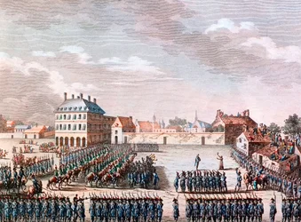 Guerre de Vendée : fusillade de François Athanase De Charette de la Contrie, général en chef des armées vendéennes, 29 mars