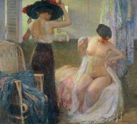 Dans la cabine