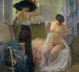 Dans la cabine