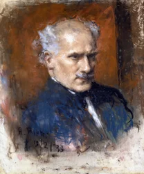 Arturo Toscanini (pastel de A. Rietti) Milan Museo teatrale de la Scala