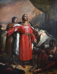 French: Saint Louis visitant les pestiférés