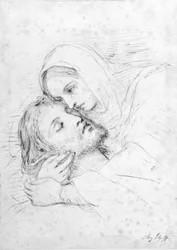 Marie avec le Christ mort