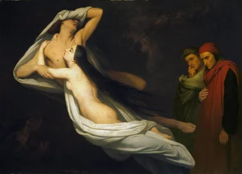 Paolo et Francesca, 1854