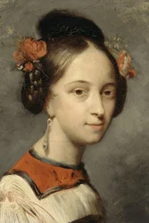 Portrait de la ballerine Marie Taglioni