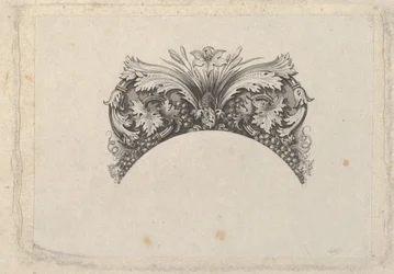 Élément de cadrage arqué pour billet de banque, avec feuilles d