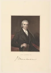 Juge en chef John Marshall, 1833