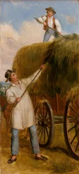 Scène de fenaison, 1836