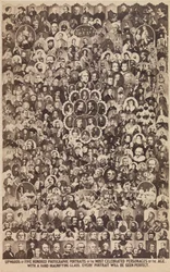 Plus de cinq cents portraits photographiques des personnages les plus célèbres, ca. 1864