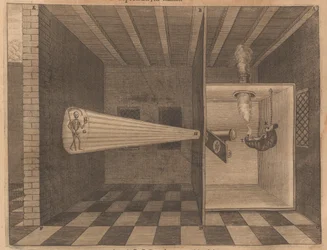 Lanterne magique représentant la Mort, extraite d