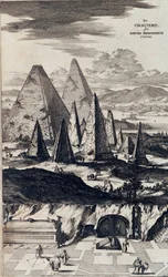 Pyramides des pharaons noirs - dans « Sphynx mystagoga » d
