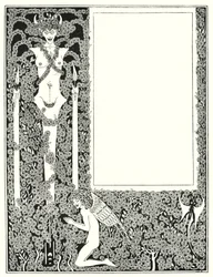 Conception pour la page de titre de "Salomé"