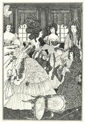 La bataille des Beaux et des Belles (gravure)