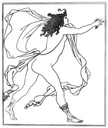 Apollon poursuivant Daphné