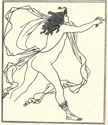 Apollon poursuivant Daphné, 1896