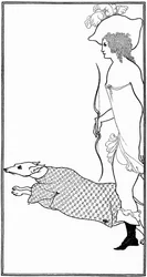Atalanta à Calydon avec le chien, 1896