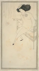 Caricature de J.M. Whistler