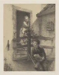 Garçon jouant de l