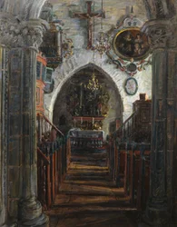 Intérieur, Église de Dale, Luster