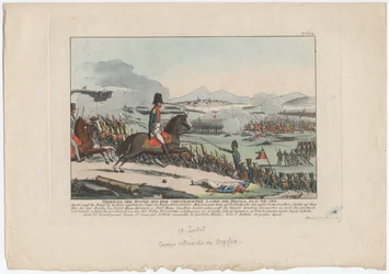 Attaque russe depuis le camp retranché de Dryssa le 15 juillet 1812