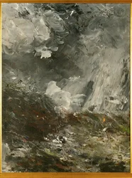 La nuit de la jalousie (huile sur toile)