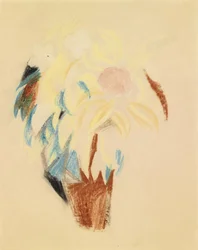 August Macke Pot de fleurs (grand) 1913
