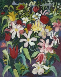 Tapis de fleurs