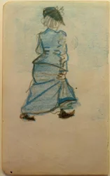 Femme dans la rue I