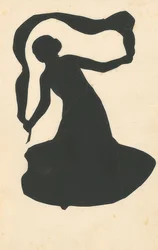 Femme avec ruban. 1907/08