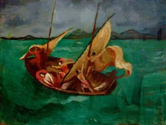 Jésus dans le bateau