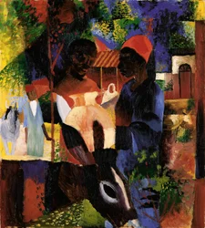 Marché à Tunis
