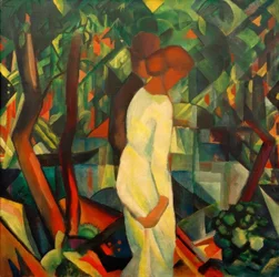 Couple dans la forêt