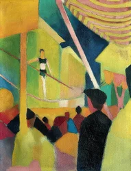 La funambule. Vers 1913