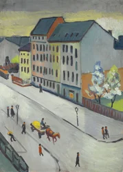 Notre rue en gris