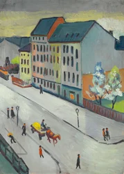 Notre rue en gris