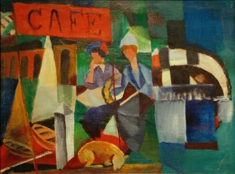 Deux dames au café