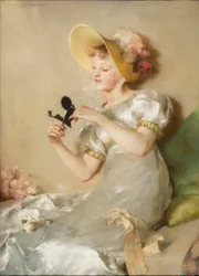 French : La découpeuse de silhouettes