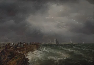 Scène de port