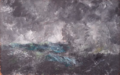 Tempête dans les skerries. "Le Hollandais volant"