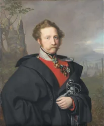 French : Portrait Georg Kasimir Erbgraf zu Isenburg-Philippseich Portrait of Georg Kasimir Erbgraf zu Isenburg-Philippseich
