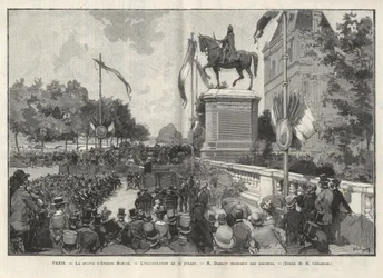 Paris - Discours de M. Darlot lors de l