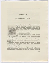 Frédéric Mistral: Mémoires et Recits by Frédéric Mistral: buildings and trees (page 131)