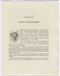 Frédéric Mistral: Mémoires et Recits by Frédéric Mistral: bust of a woman (page 41)
