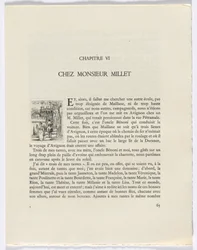 Frédéric Mistral: Mémoires et Recits by Frédéric Mistral: woman and man on horse (page 65)