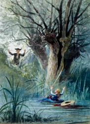 Illustration de la fable "L