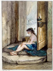 Illustration de la fable « L