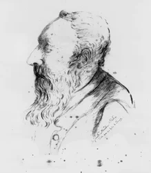 Portrait du sculpteur Auguste Rodin