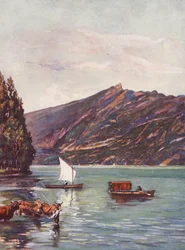 France : Le Lac du Bourget