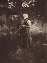 Paysanne, vers 1870